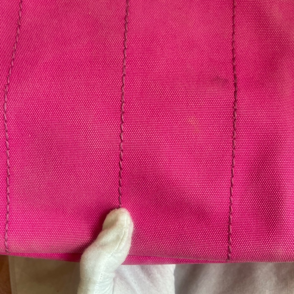 Prada Fuchsia Canapé small Canvas Tote - Picture 9 of 16